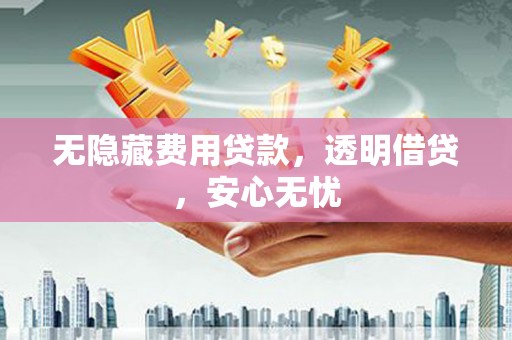龙华新区无隐藏费用贷款，透明借贷，安心无忧
