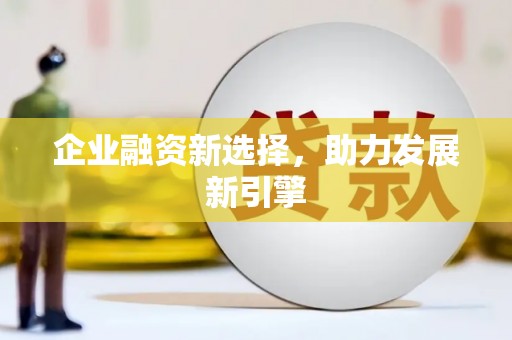 龙华新区企业融资新选择，助力发展新引擎