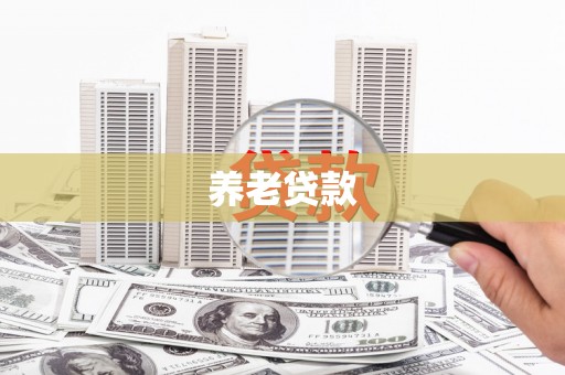 龙华新区养老贷款