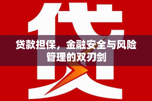 龙华新区贷款担保，金融安全与风险管理的双刃剑