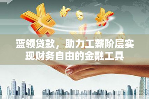 龙华新区蓝领贷款，助力工薪阶层实现财务自由的金融工具