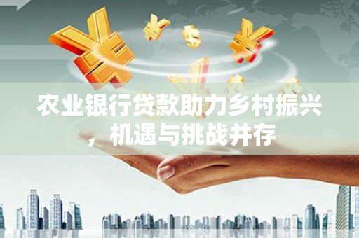 龙华新区农业银行贷款助力乡村振兴，机遇与挑战并存