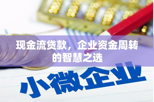 龙华新区现金流贷款，企业资金周转的智慧之选