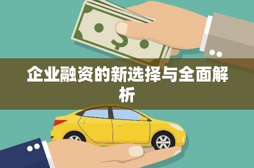 龙华新区企业融资的新选择与全面解析